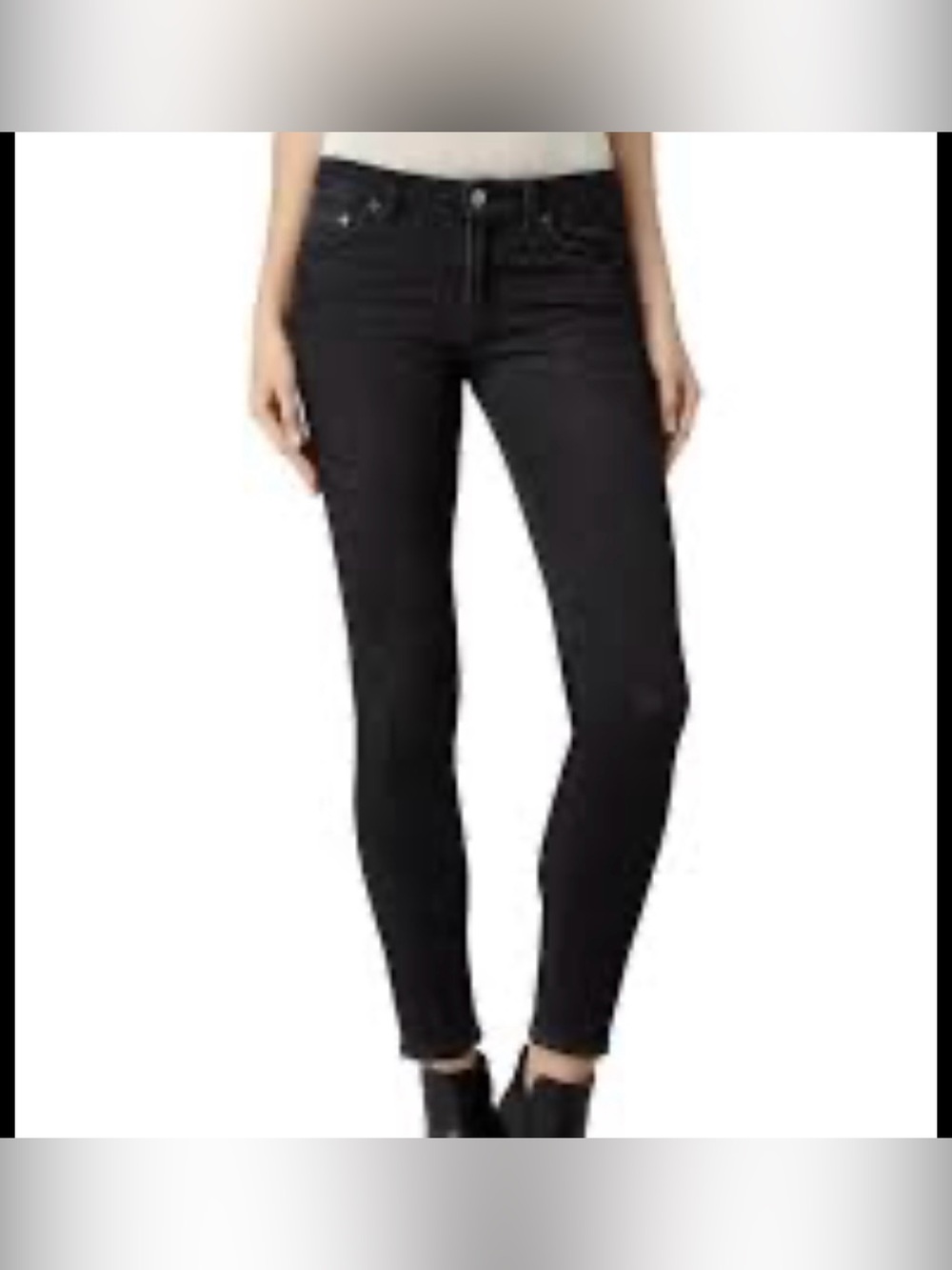 Allsaints Mast jeans Women's Slim Fit Black Jeans